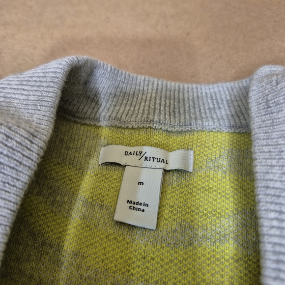 Daily Ritual Zebra Pattern Crew Neck Sweater 2802/108 - Picture 8 of 9